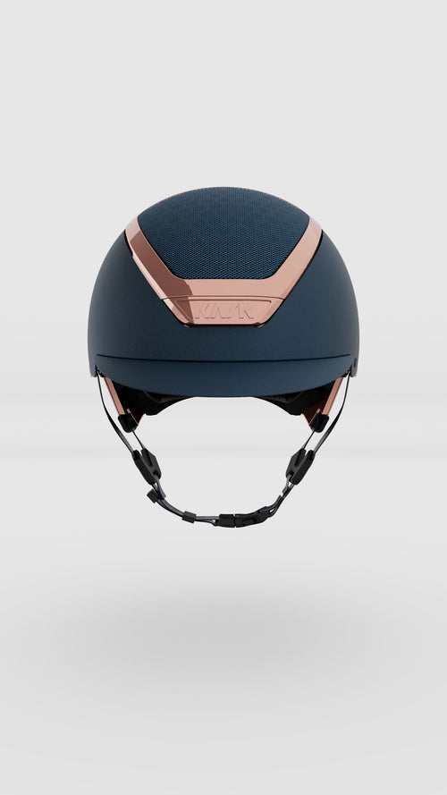 KASK Dogma Chrome Navyblau/Everyrose – Vorderansicht
