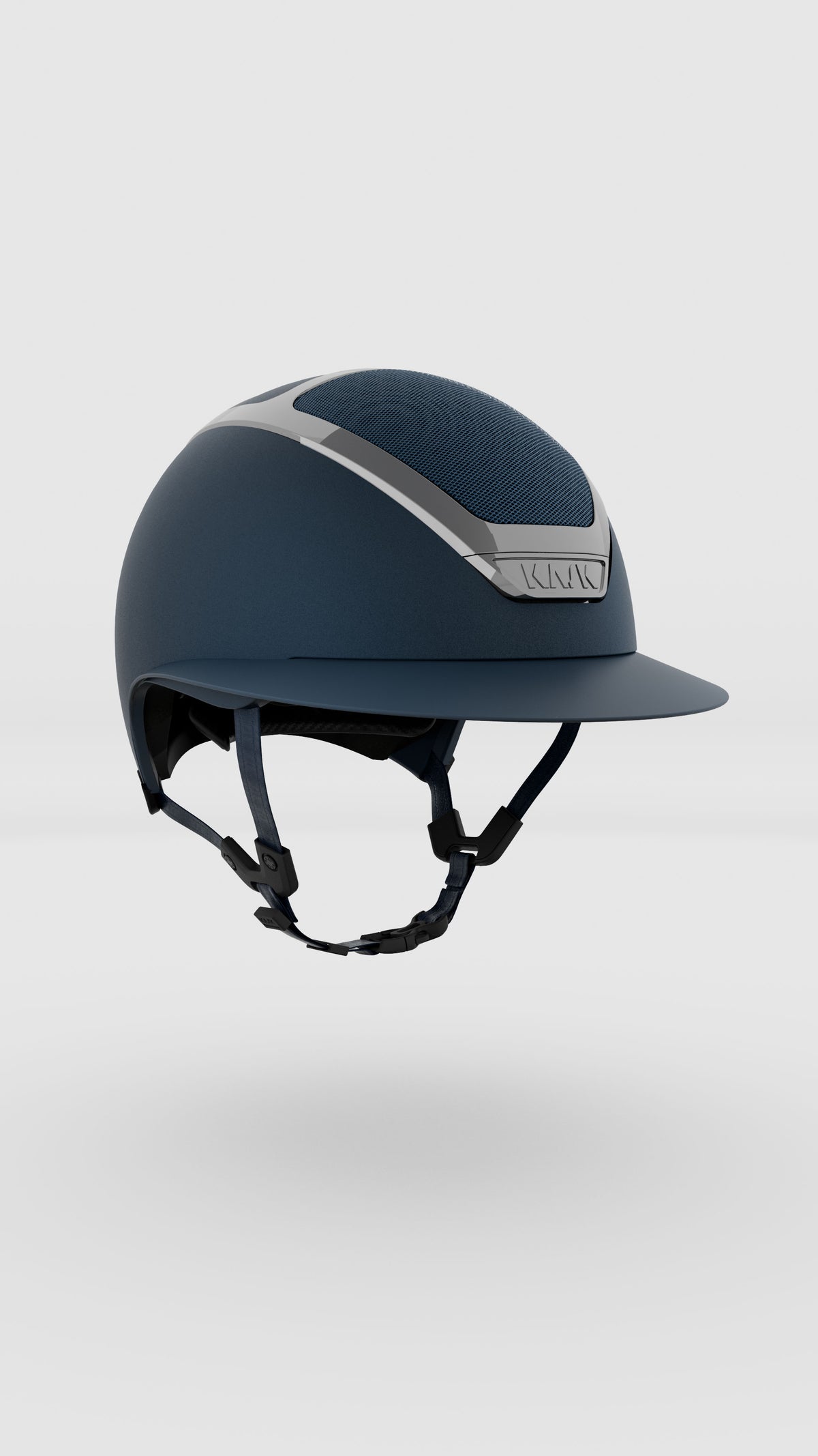KASK Star Lady Chrome Reithelm in Navyblau/Silber