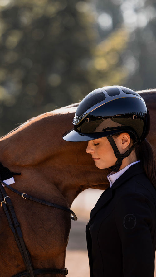 KASK Star Lady Pure Shine Schwarz – Detail