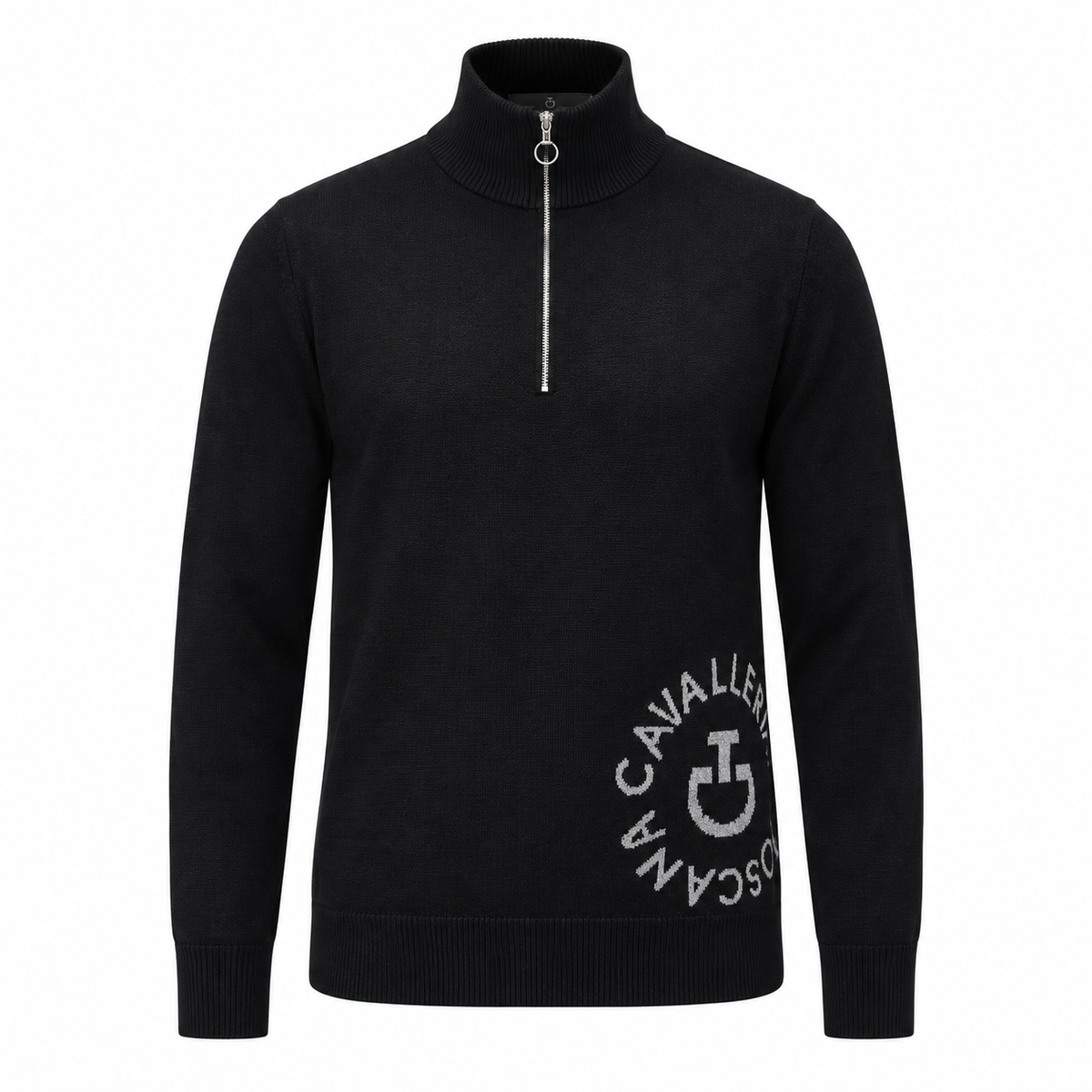 Cavalleria Toscana Orbit Merino Half-Zip Sweater