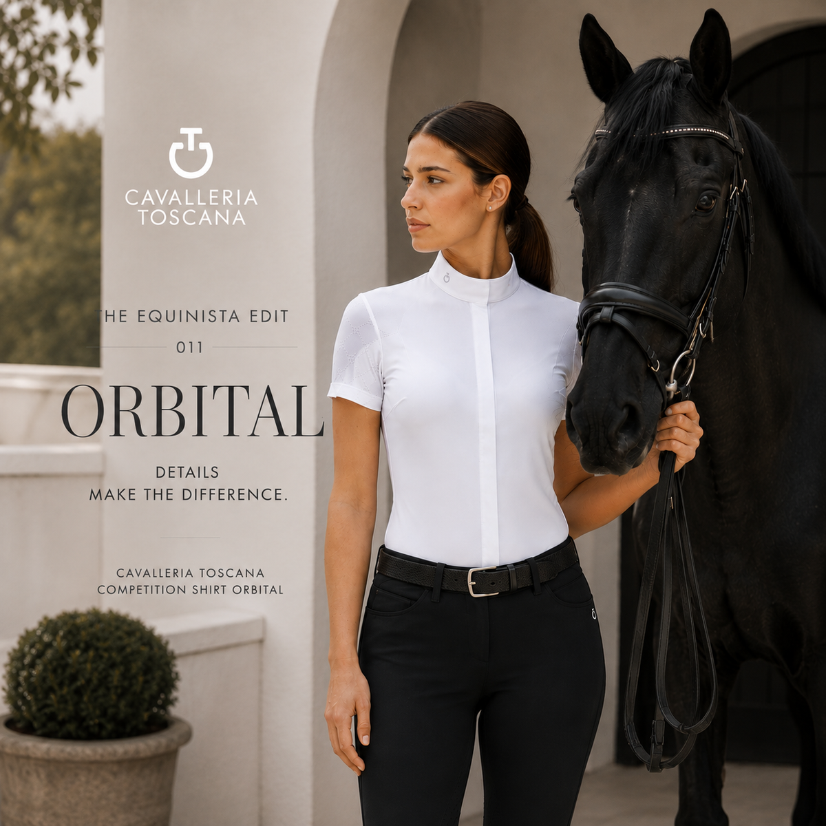 Cavalleria Toscana Competition Shirt Orbital