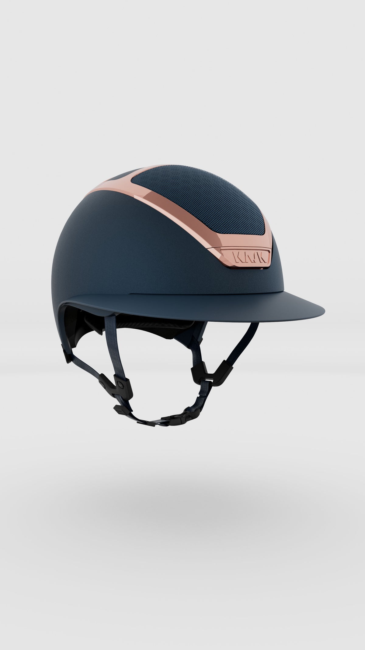 KASK Star Lady Chrome Reithelm in Navyblau/Everyrose