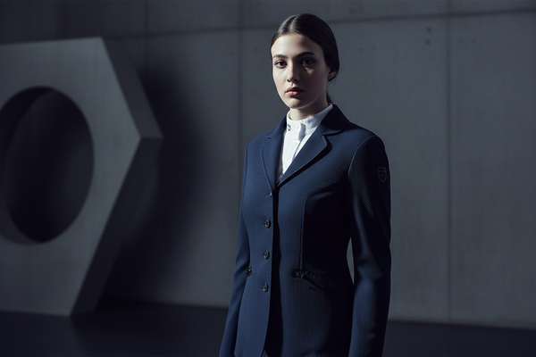 EQUESTRO Equestro Damen-Wettkampfjacke – Ultraleicht & Atmungsaktiv
