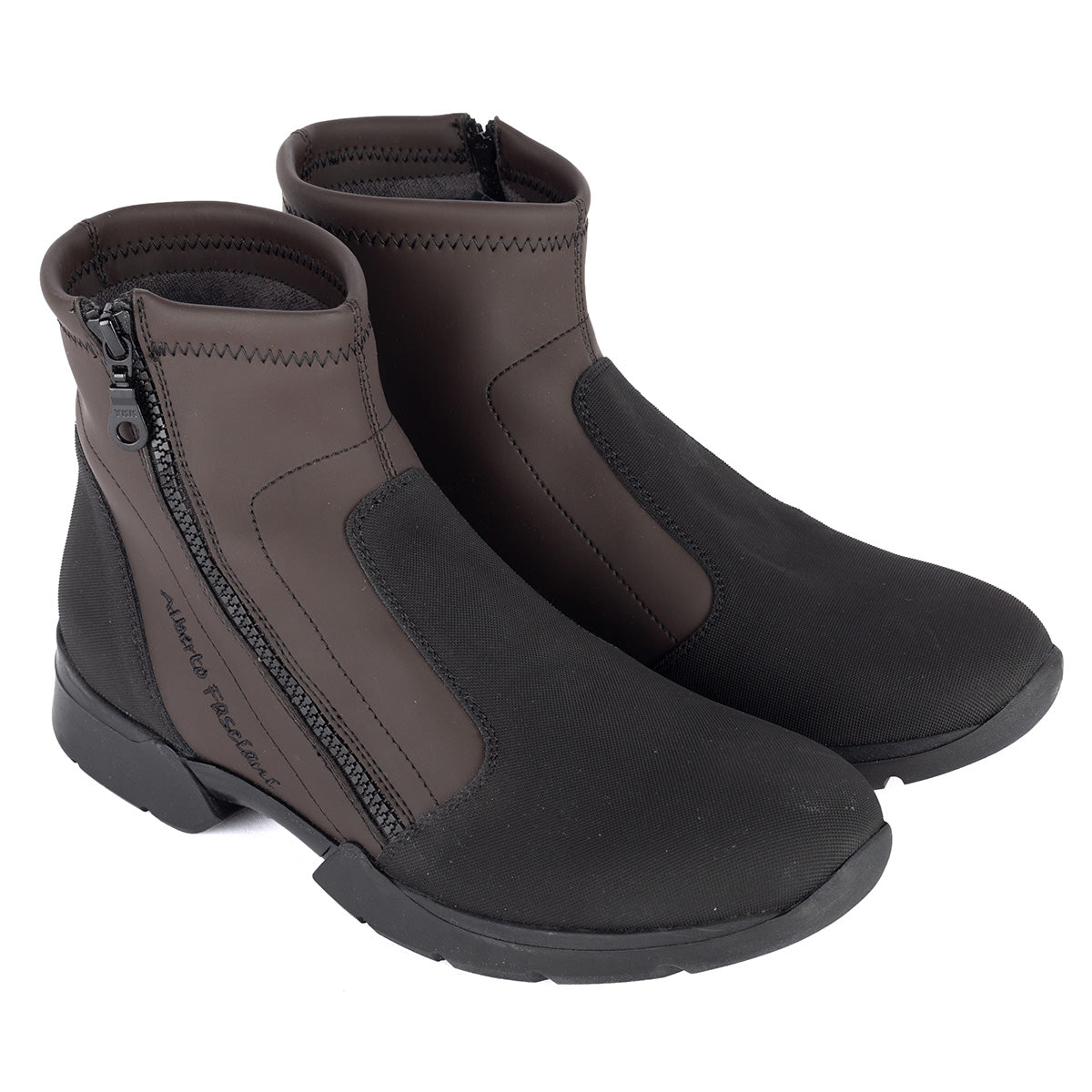 Alberto Fasciani 101 Custo Trainingsstiefelette vegan in Braun – Ansicht 2