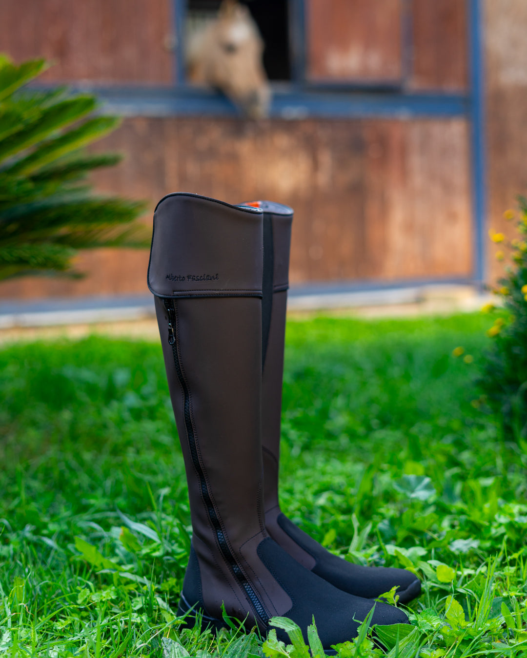 Alberto Fasciani 103 Custo Trainingsstiefel vegan in Braun – Ansicht 10