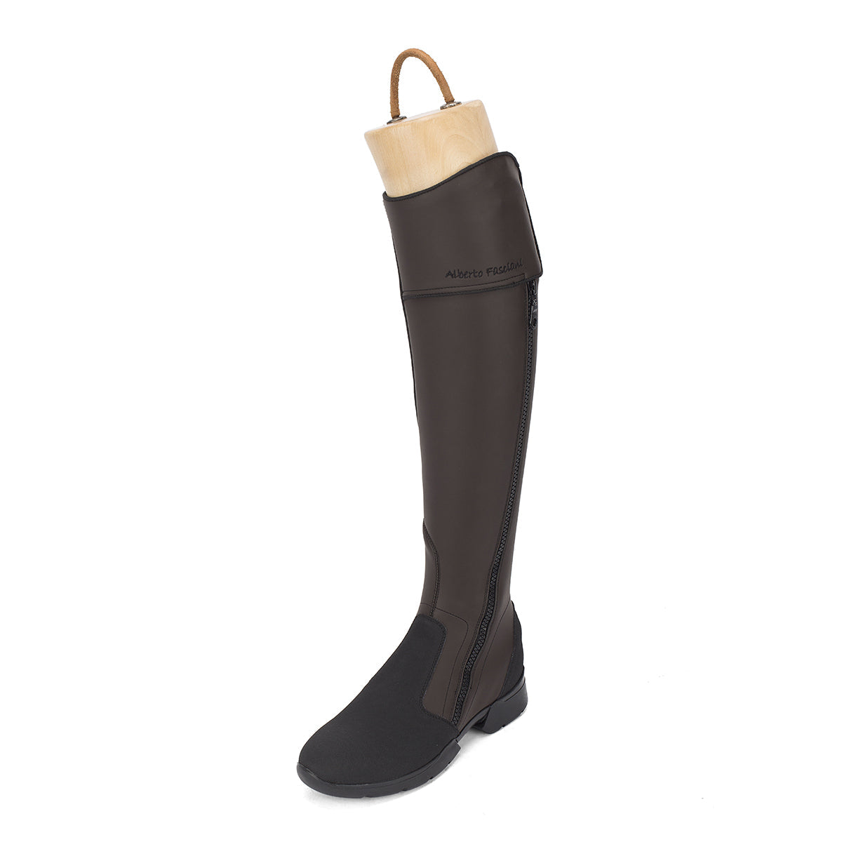 Alberto Fasciani 103 Custo Trainingsstiefel vegan in Braun – Ansicht 3