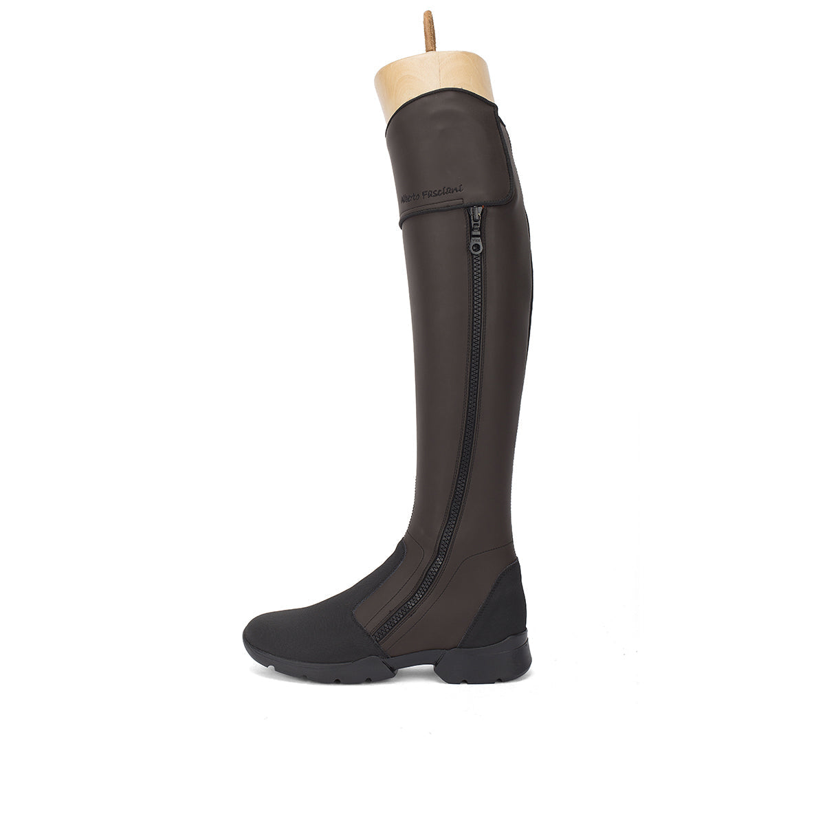 Alberto Fasciani 103 Custo Trainingsstiefel vegan in Braun – Ansicht 8