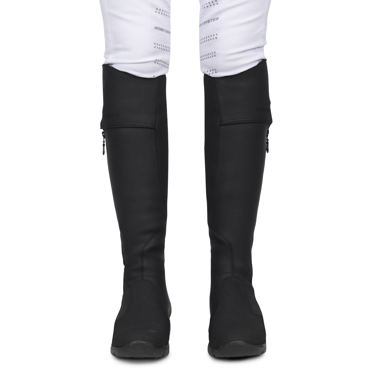Alberto Fasciani 103 Custo Trainingsstiefel vegan in Schwarz – Ansicht 3