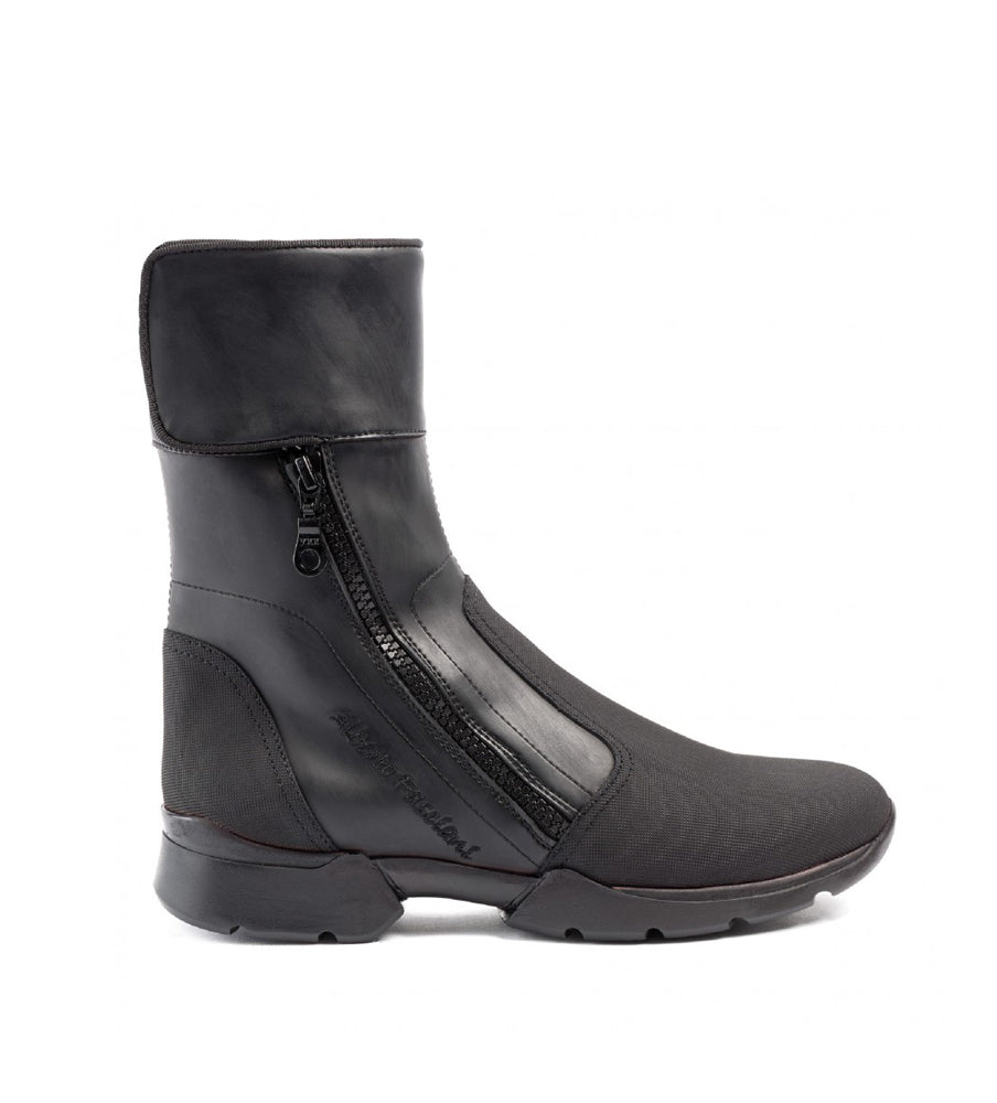 Alberto Fasciani 105 Trainingsstiefelette vegan in Schwarz – Ansicht 2