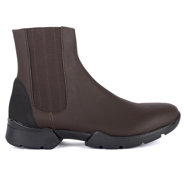 Alberto Fasciani 106 Custo Trainingsstiefelette vegan in Braun