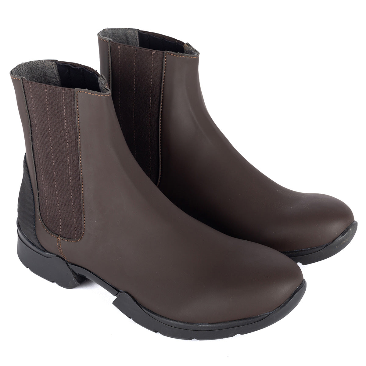 Alberto Fasciani 106 Custo Trainingsstiefelette vegan in Braun – Ansicht 2