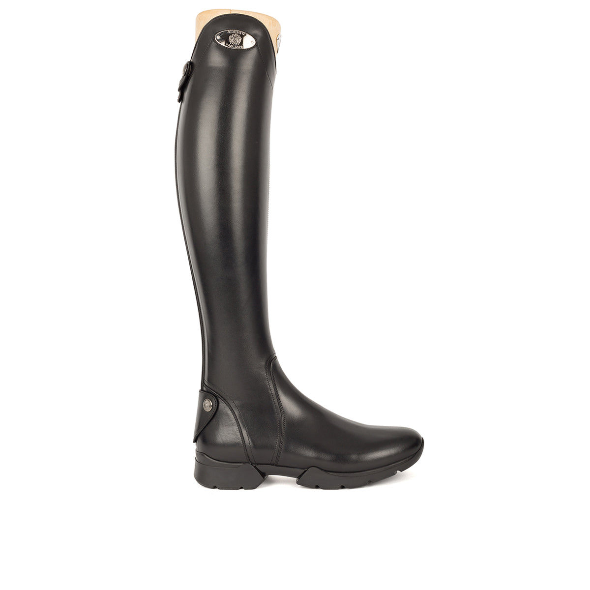 Alberto Fasciani 107 Plaque Springstiefel in Schwarz