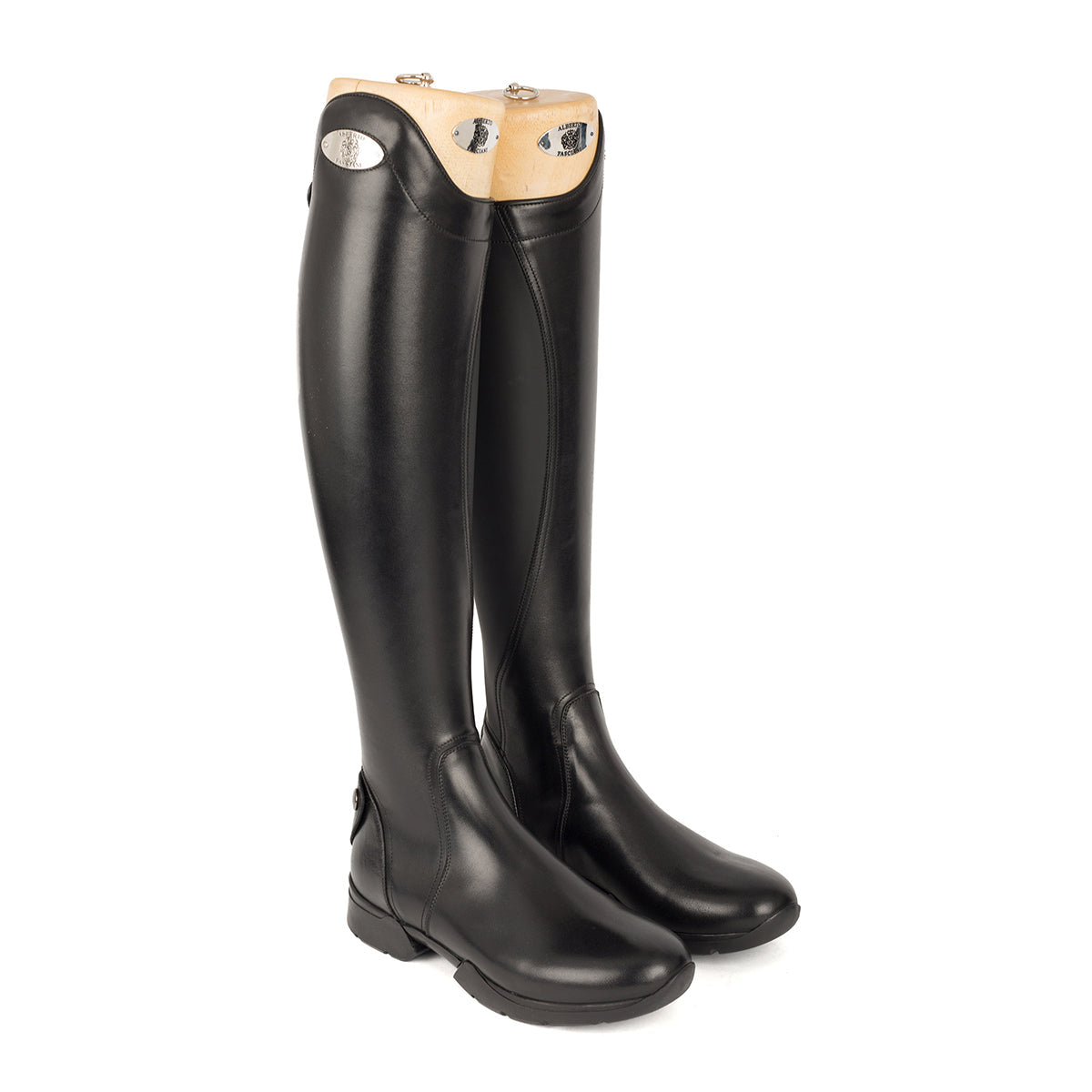 Alberto Fasciani 107 Plaque Springstiefel in Schwarz – Ansicht 3