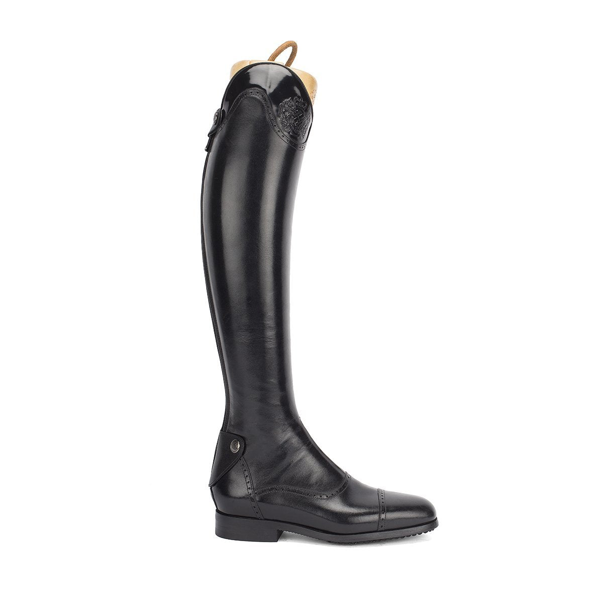 Alberto Fasciani 33202 Ranch Springstiefel in Schwarz