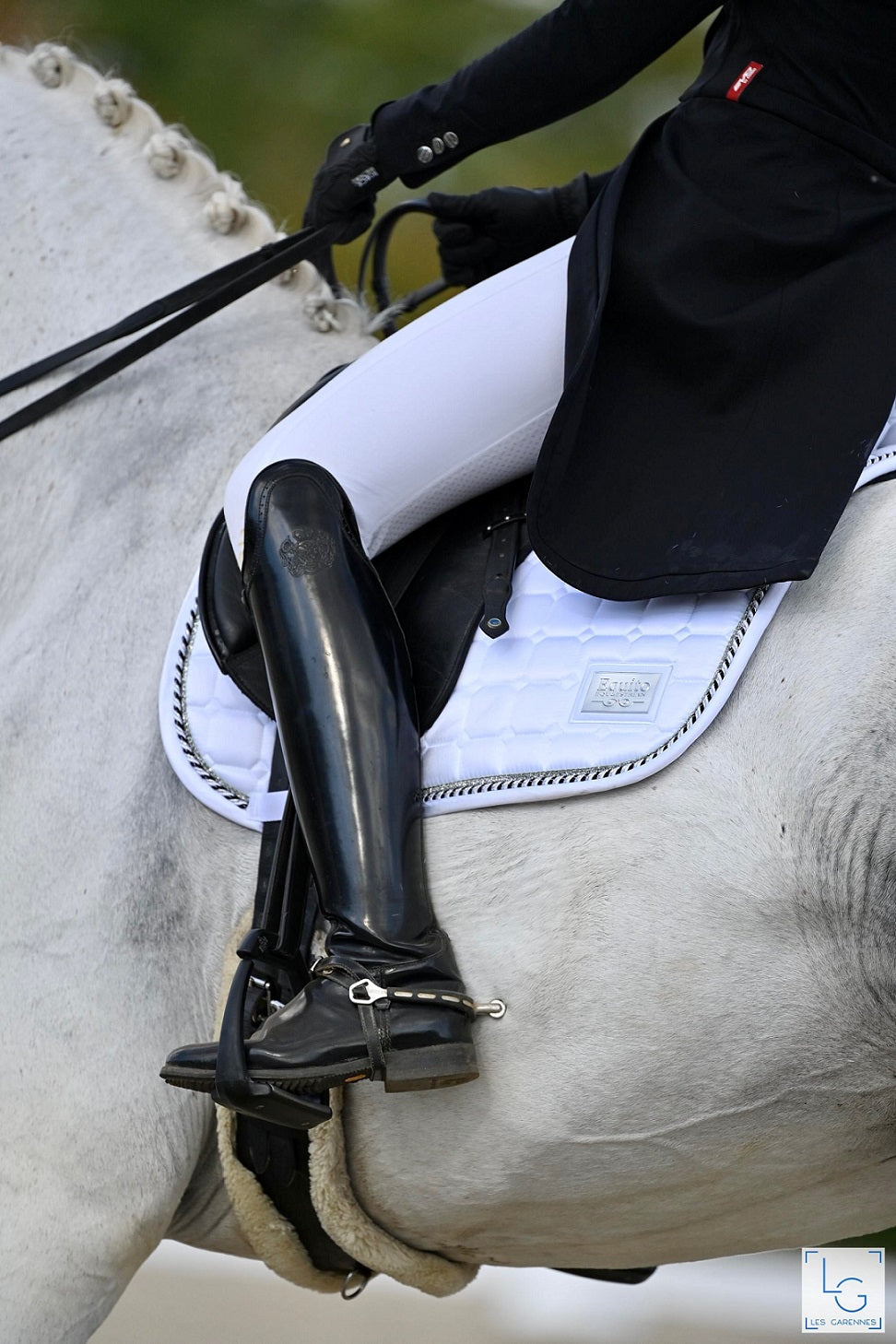 Alberto Fasciani Dressage A1 Dressurstiefel in Schwarz glänzend – Ansicht 2