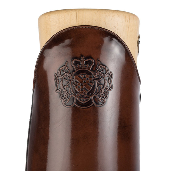 Alberto Fasciani Dressage B2 Picasso Brown Dressurstiefel in Braun glänzend – Ansicht 4