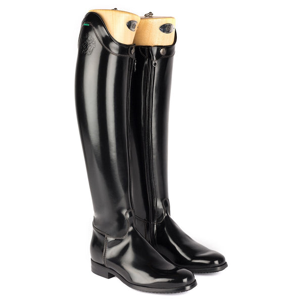 Alberto Fasciani Dressage Brush Dressurstiefel vegan in Schwarz – Ansicht 2