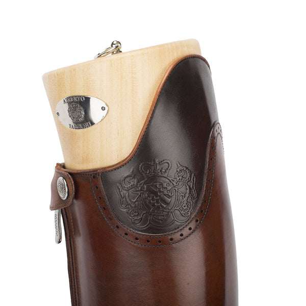 Alberto Fasciani Dressage C5 Dressurstiefel in Braun – Ansicht 4