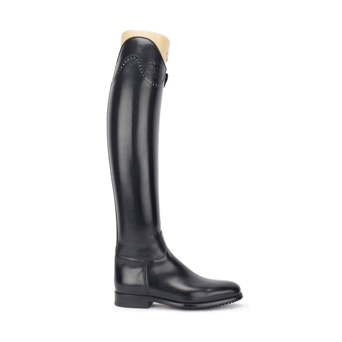 Alberto Fasciani Dressage mit Kristallen Dressurstiefel in Schwarz