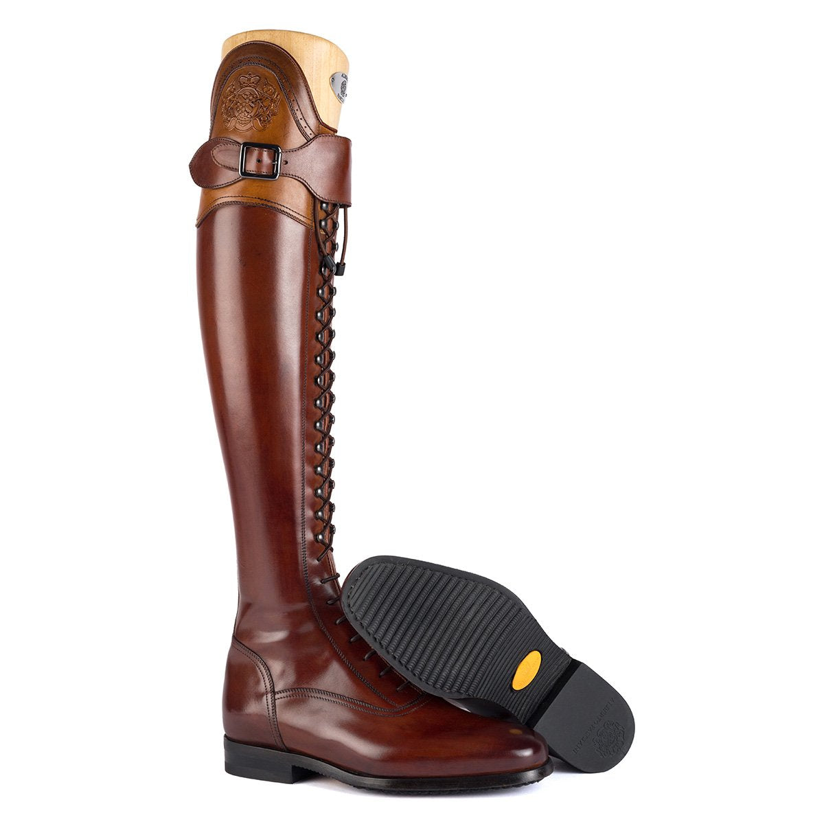 Alberto Fasciani Sirolo Dressage Special Edition Dressurstiefel in Braun – Ansicht 10