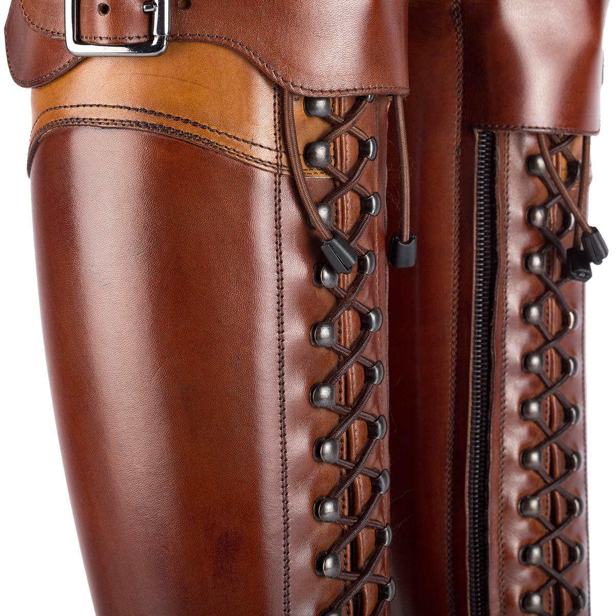Alberto Fasciani Sirolo Dressage Special Edition Dressurstiefel in Braun – Ansicht 5