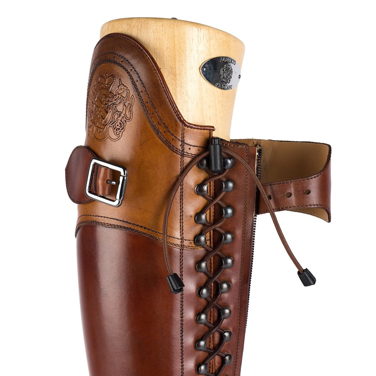 Alberto Fasciani Sirolo Dressage Special Edition Dressurstiefel in Braun – Ansicht 7