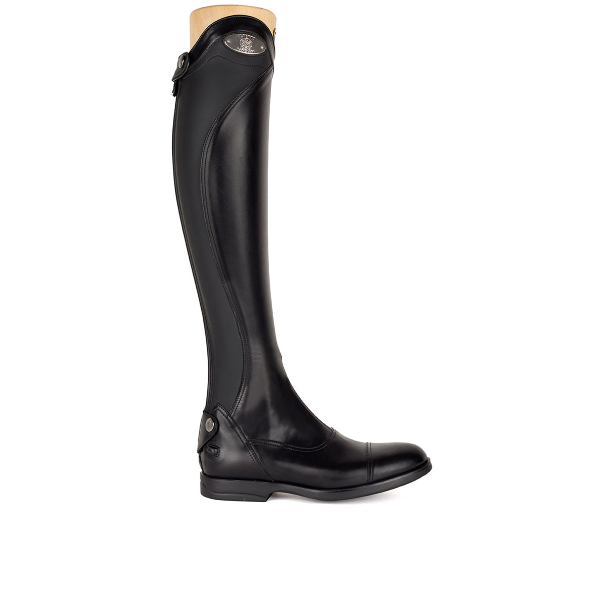 Alberto Fasciani Urbino Plaque Springstiefel in Schwarz