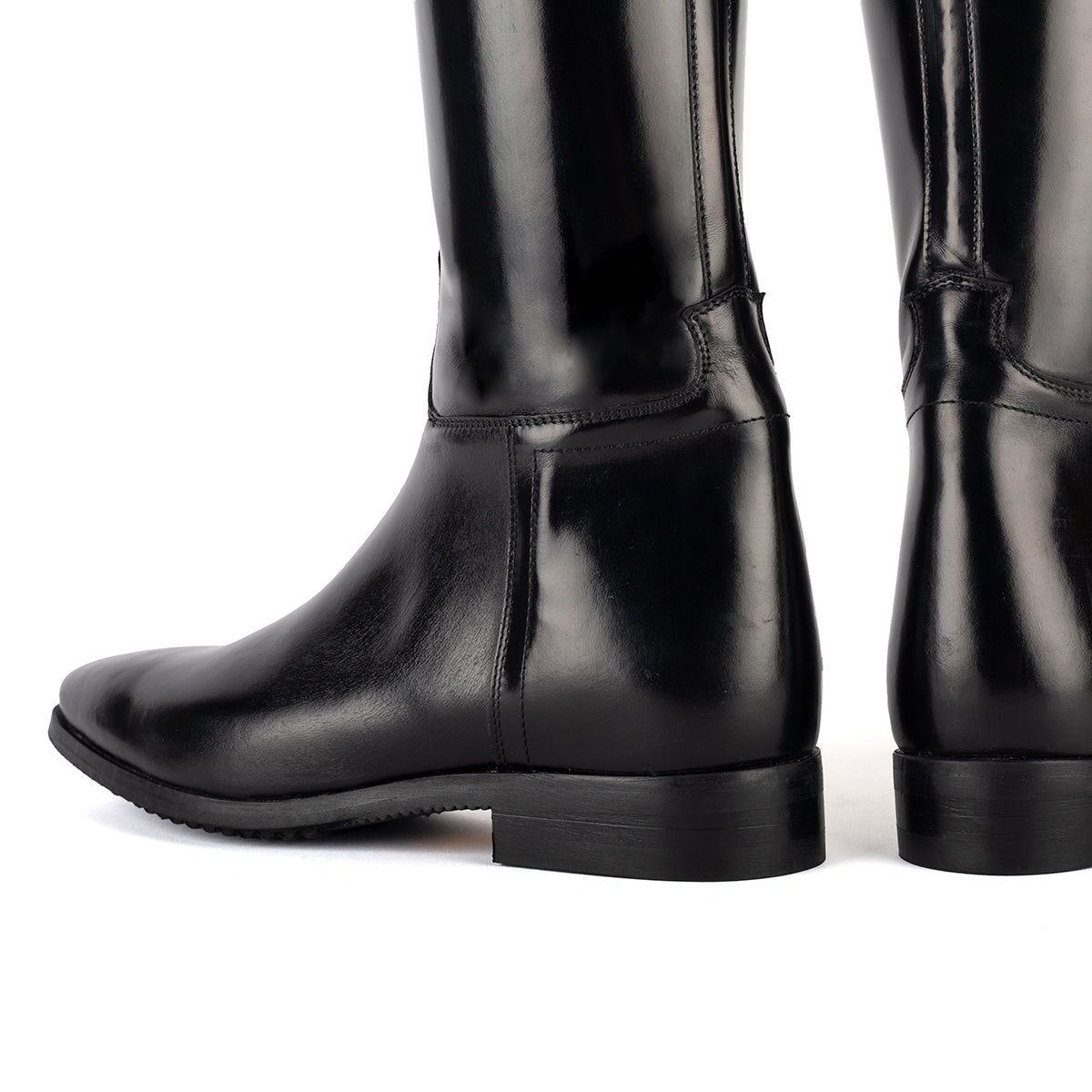 Alberto Fasciani Vienna 31044 Dressurstiefel in Schwarz mit schwarzem Strass – Ansicht 5