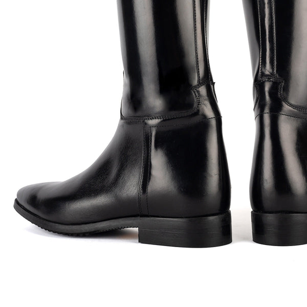 Alberto Fasciani Vienna 31044 Dressurstiefel in Schwarz mit schwarzem Strass – Ansicht 5