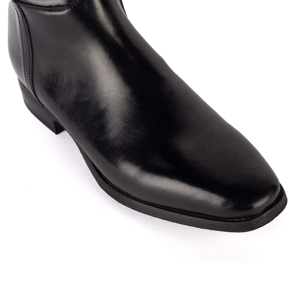 Alberto Fasciani Vienna 31046 Dressurstiefel in Schwarz mit Navy-Top – Ansicht 5