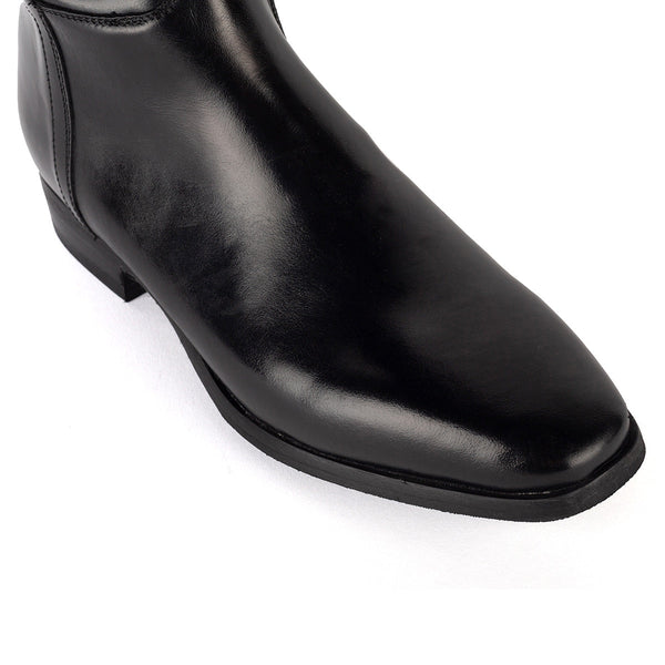 Alberto Fasciani Vienna 31046 Dressurstiefel in Schwarz mit Navy-Top – Ansicht 5