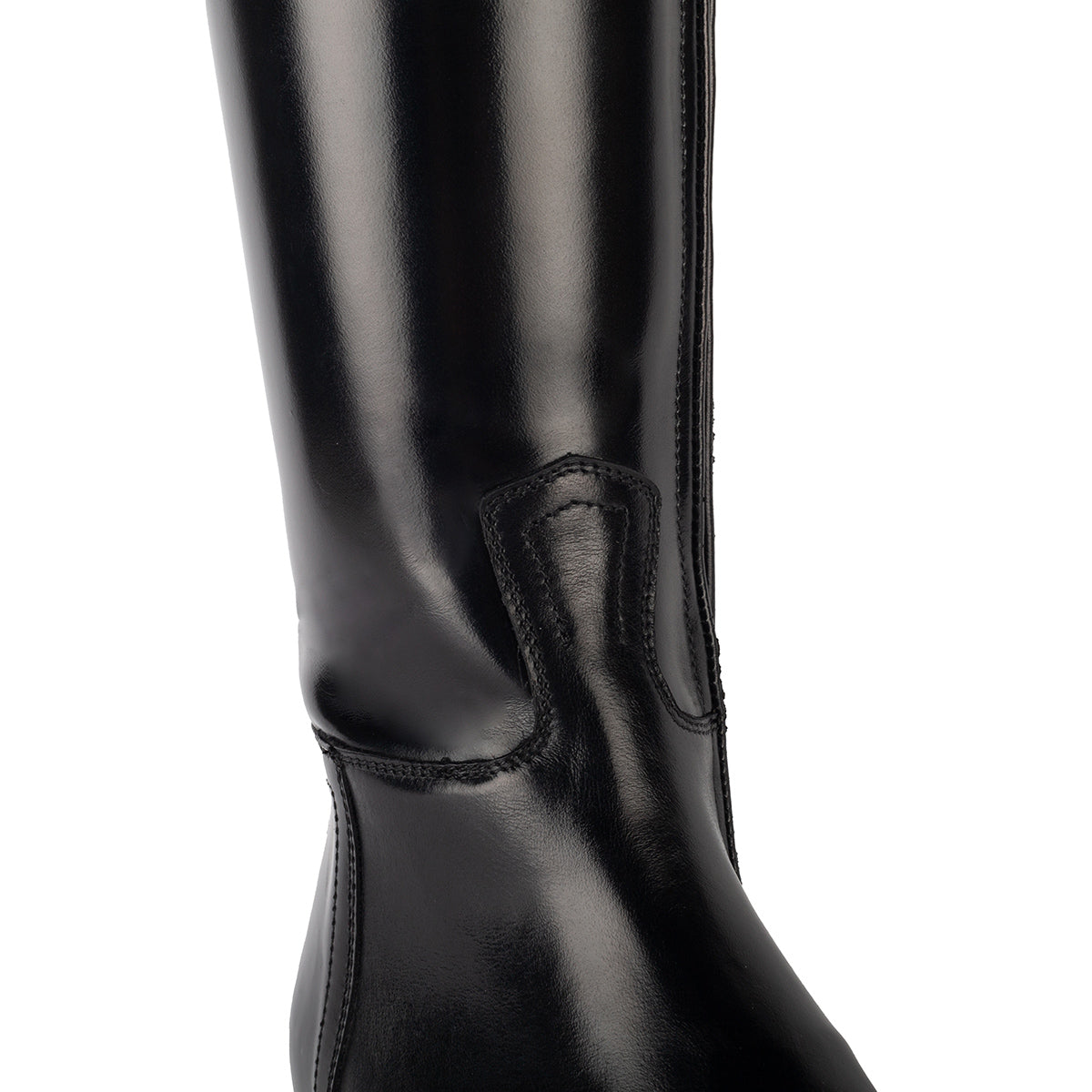 Alberto Fasciani Vienna 31046 Dressurstiefel in Schwarz mit Navy-Top – Ansicht 6