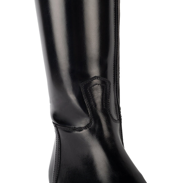 Alberto Fasciani Vienna 31046 Dressurstiefel in Schwarz mit Navy-Top – Ansicht 6