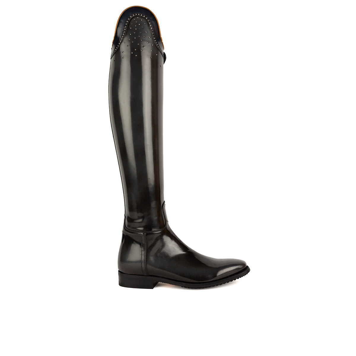 Alberto Fasciani Vienna 31048 Dressurstiefel in Schwarz mit Cordoba Blue