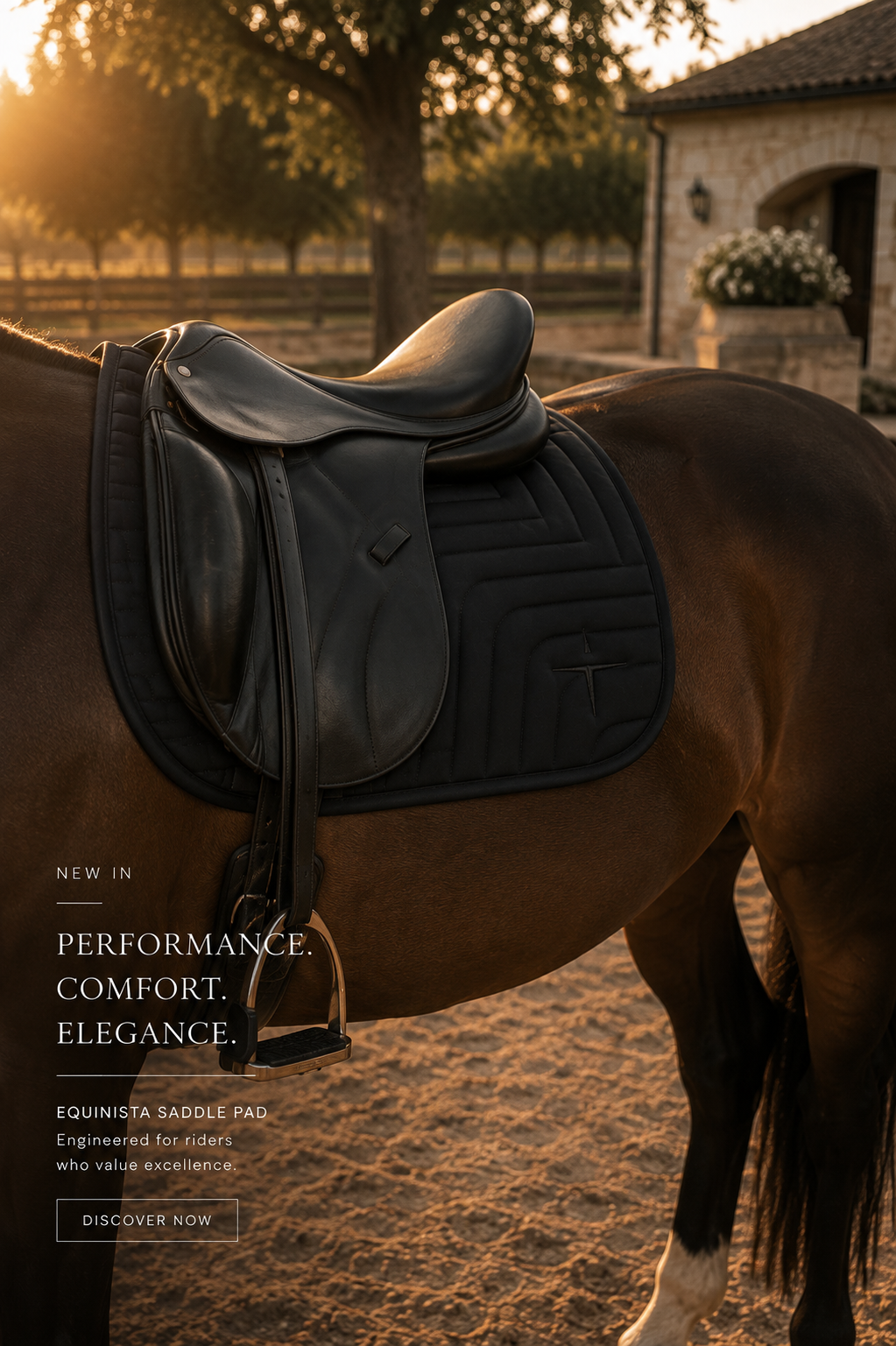 Trolle Echolight Saddle Pad Jump - Black