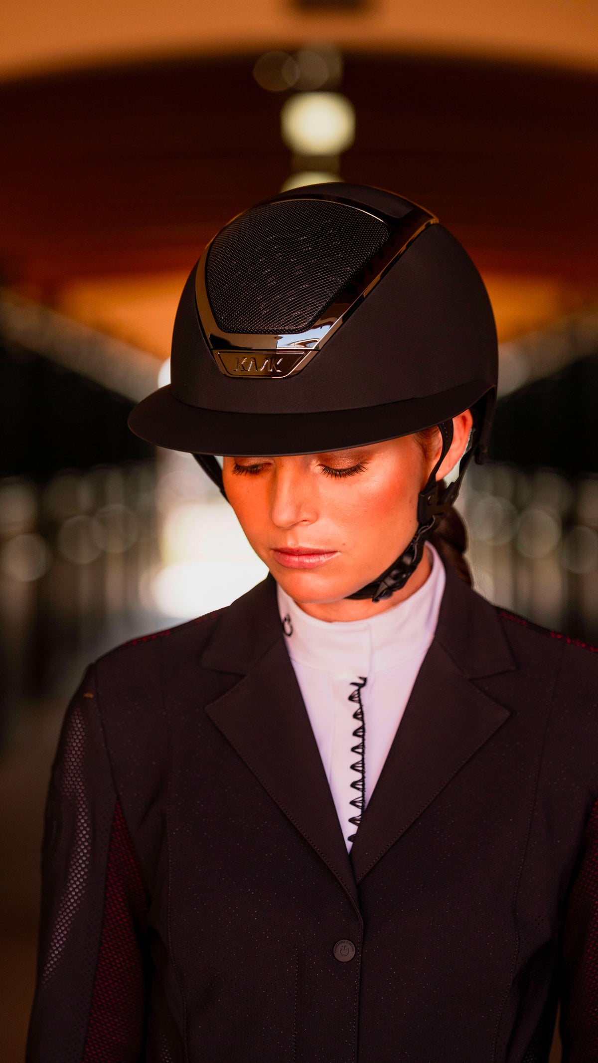 KASK Star Lady Chrome Schwarz – Detail