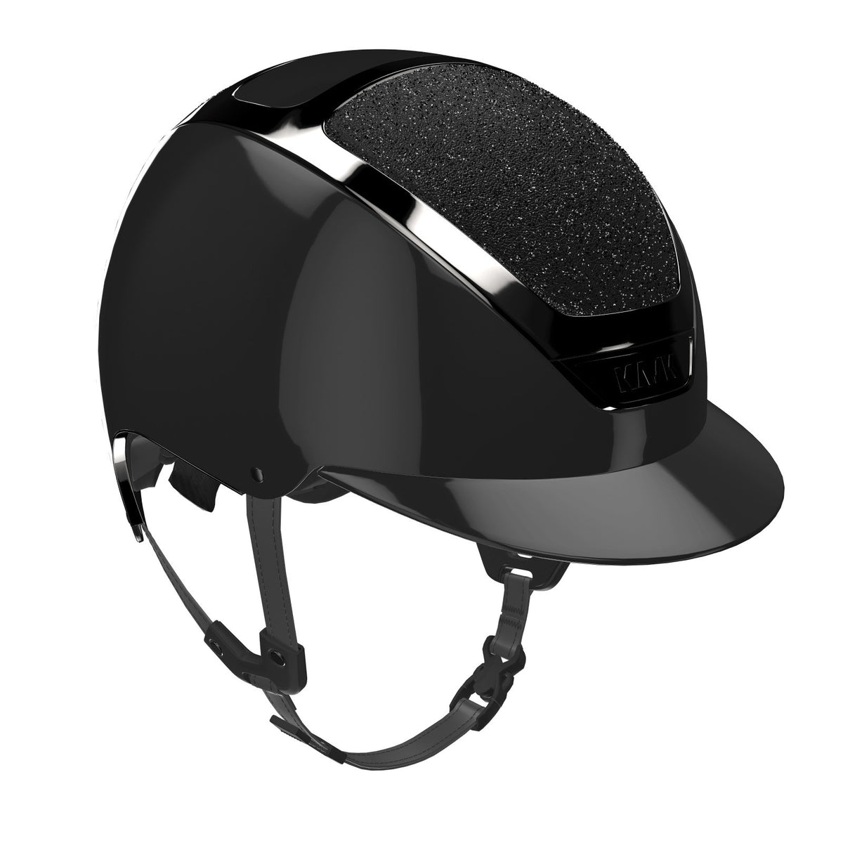 KASK Dogma Reithelm mit Swarovski® Crystals Carpet in Schwarz