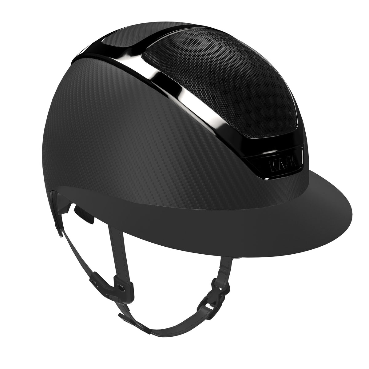 KASK Star Lady Carbon Matt Reithelm in Schwarz mit Carbon-Schale