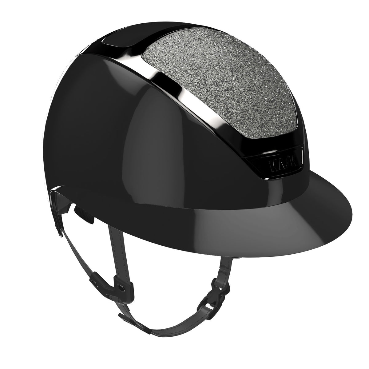 KASK Star Lady Reithelm mit Swarovski® Crystals Carpet in Schwarz / Silber