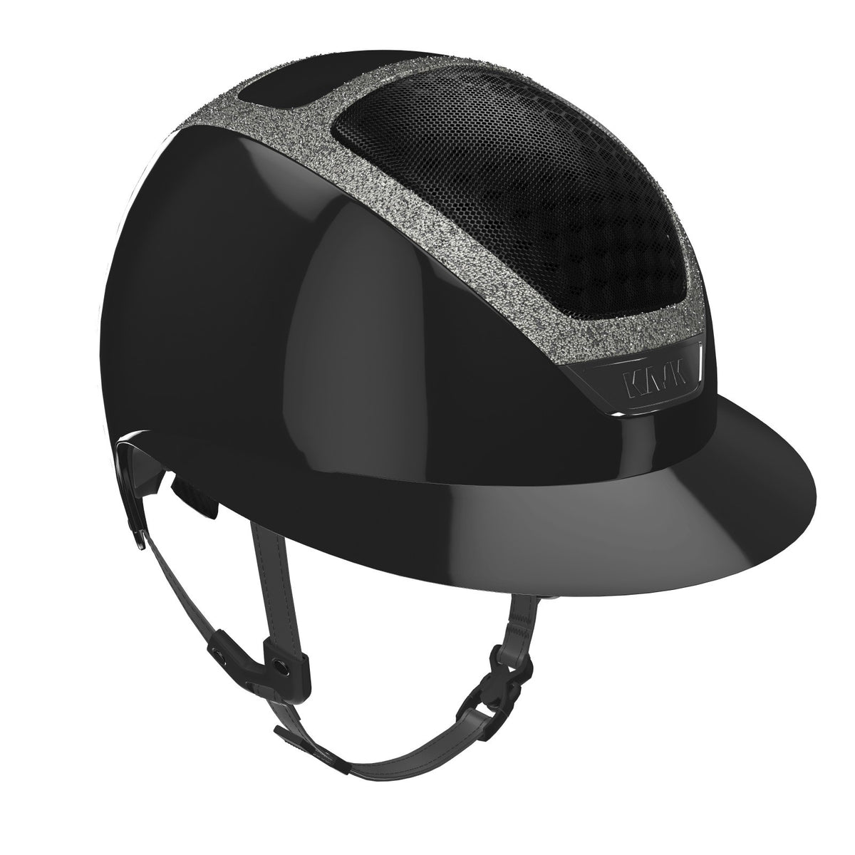 KASK Star Lady Reithelm mit Swarovski® Crystals Frame in Schwarz / Silber