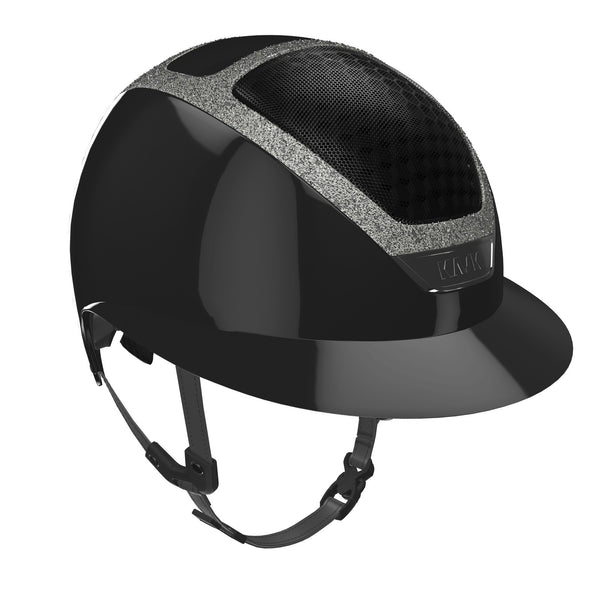 KASK Star Lady Reithelm mit Swarovski® Crystals Frame in Schwarz / Silber