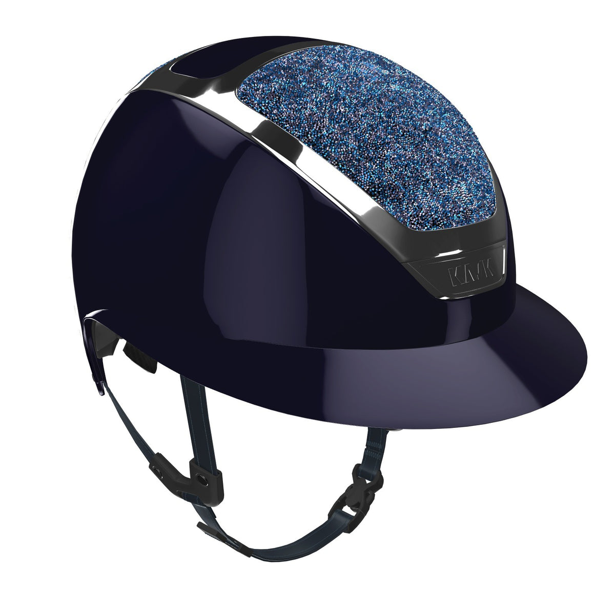 KASK Star Lady Reithelm mit Swarovski® Crystals Midnight in Atlantic Blue / Navy