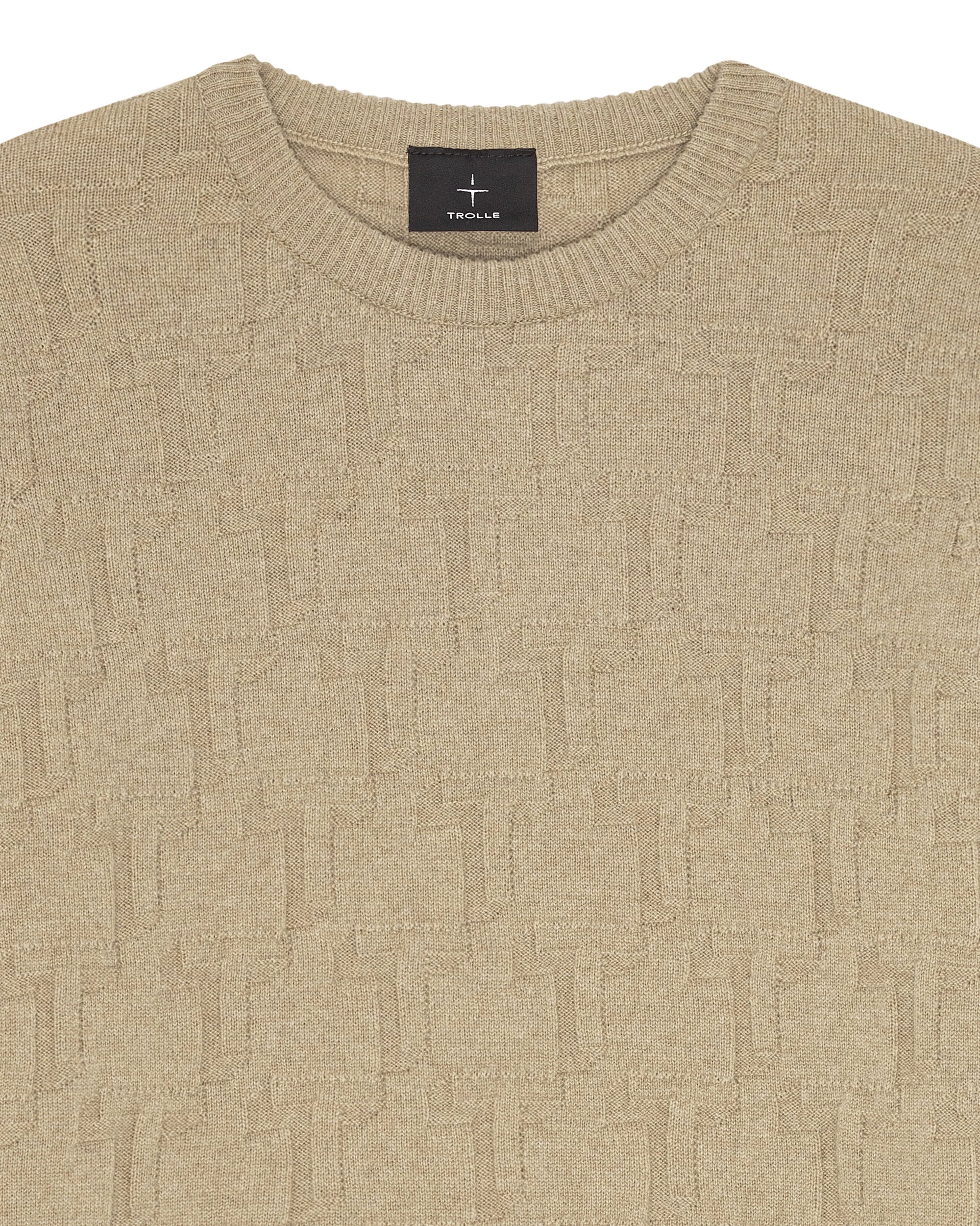Trolle Sweater Merino Cashmere Damen Sand
