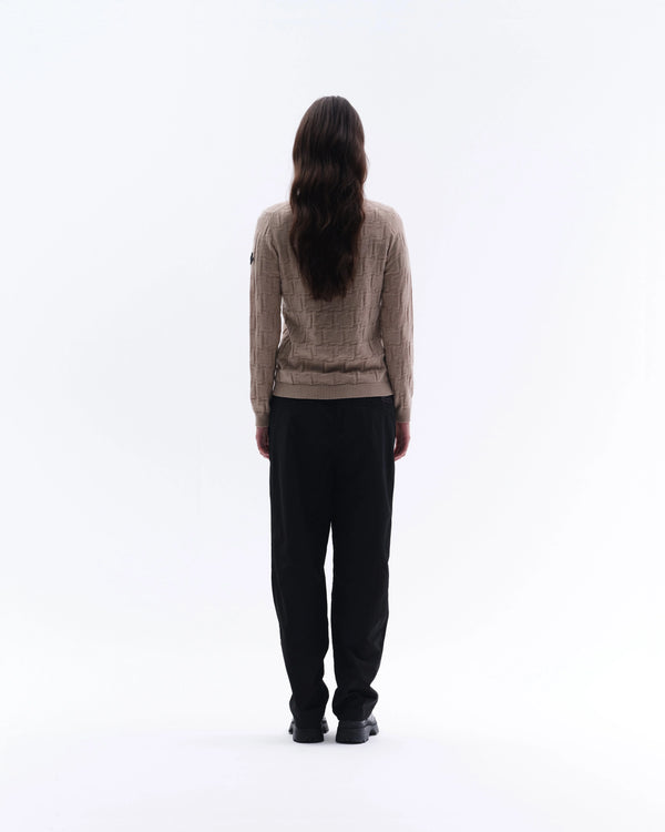 Trolle Sweater Merino Cashmere Damen Sand
