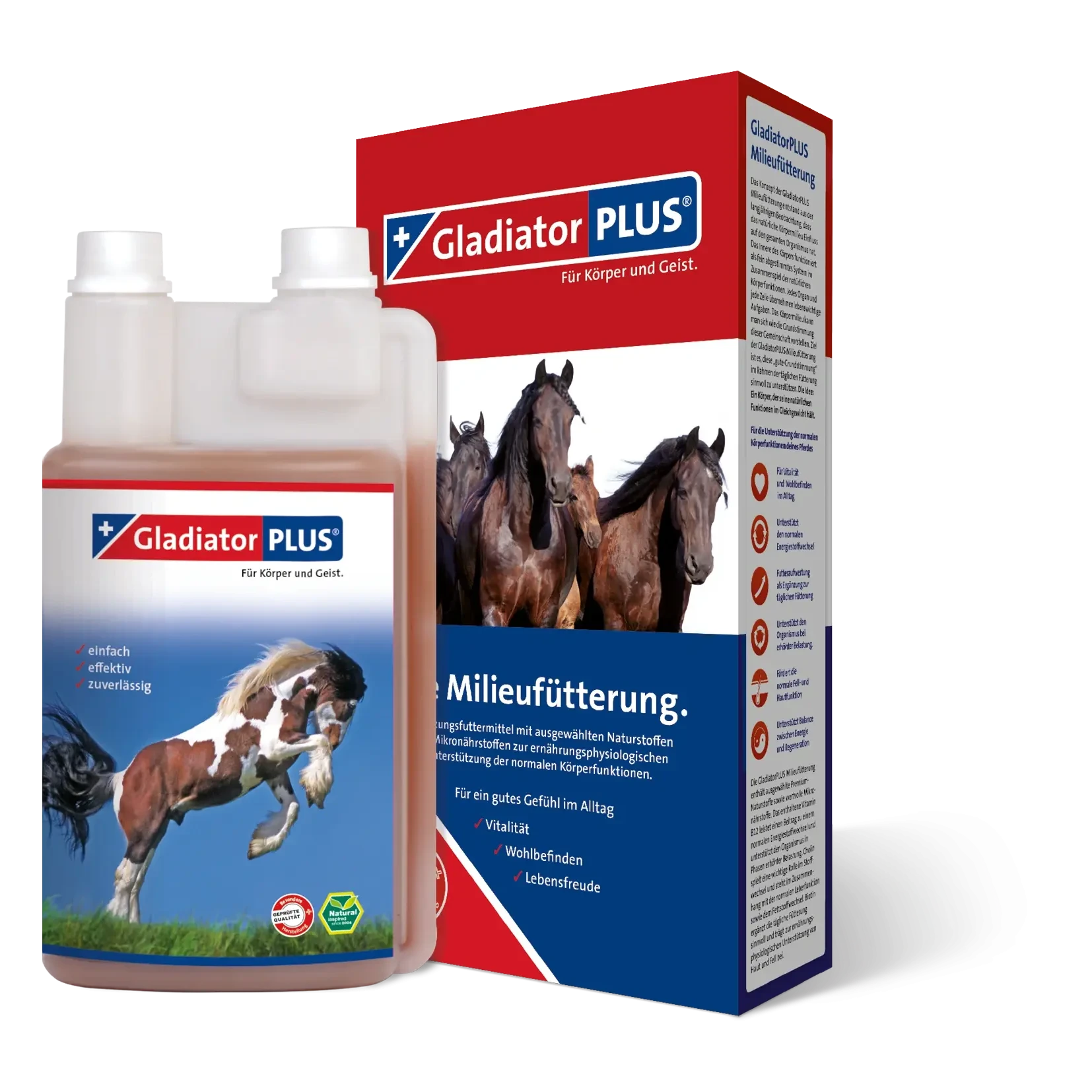 GladiatorPLUS environmental feeding – supplementary feed for horses 