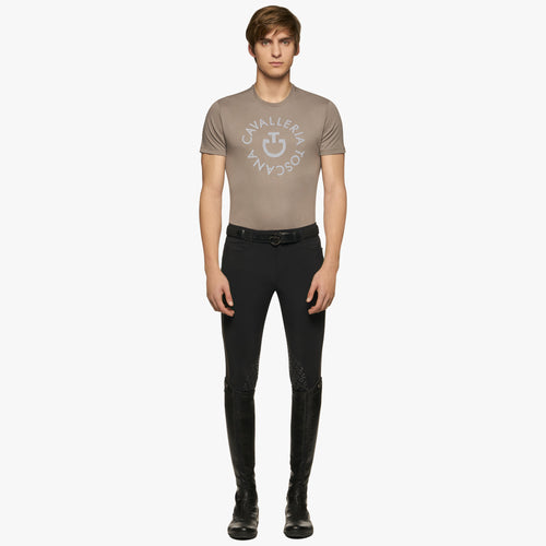Cavalleria Toscana Jersey Piqué T-Shirt Taupe