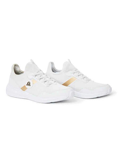 Slim sneaker model with firm, elastic laces for easy putting on and taking off Steaming EVA outsole and SHOCKX Advanced insole.