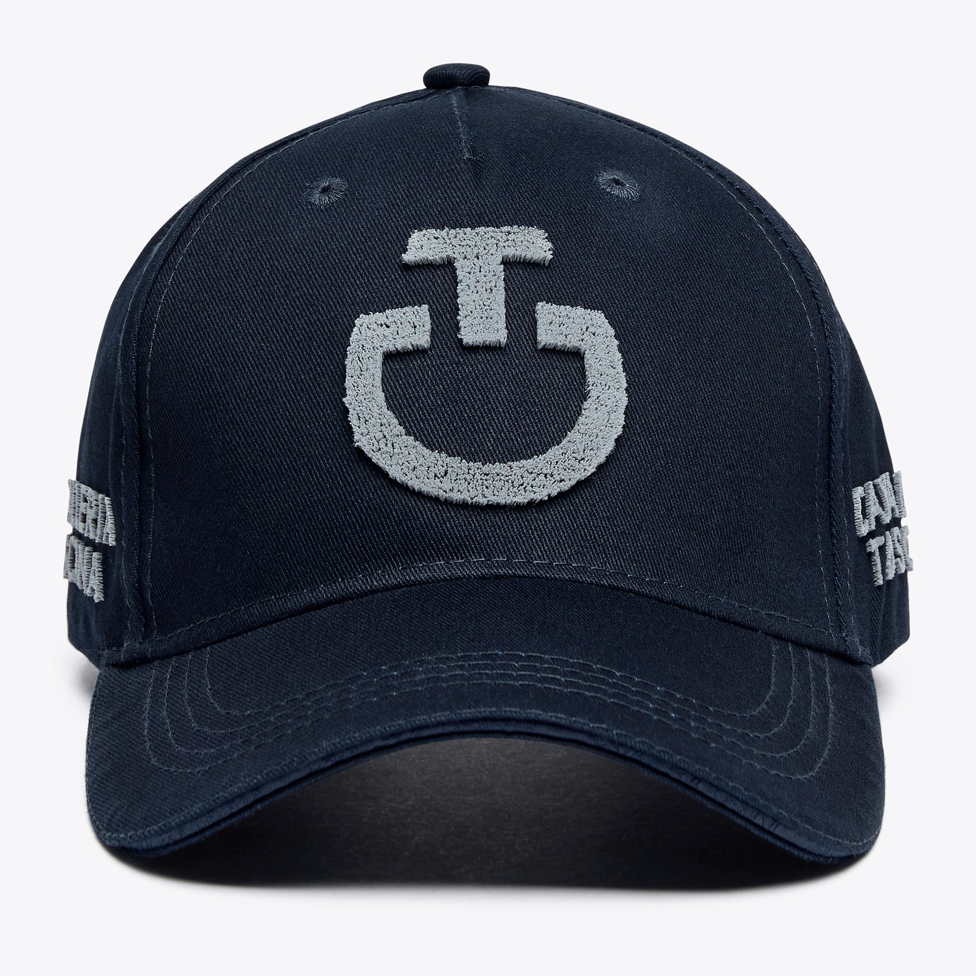 COTTON BASEBALL CAP WITH LOOP EMBROIDERY LOGO