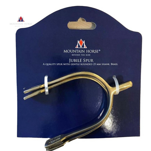 Reitsporen von Mountain Horse in Messing