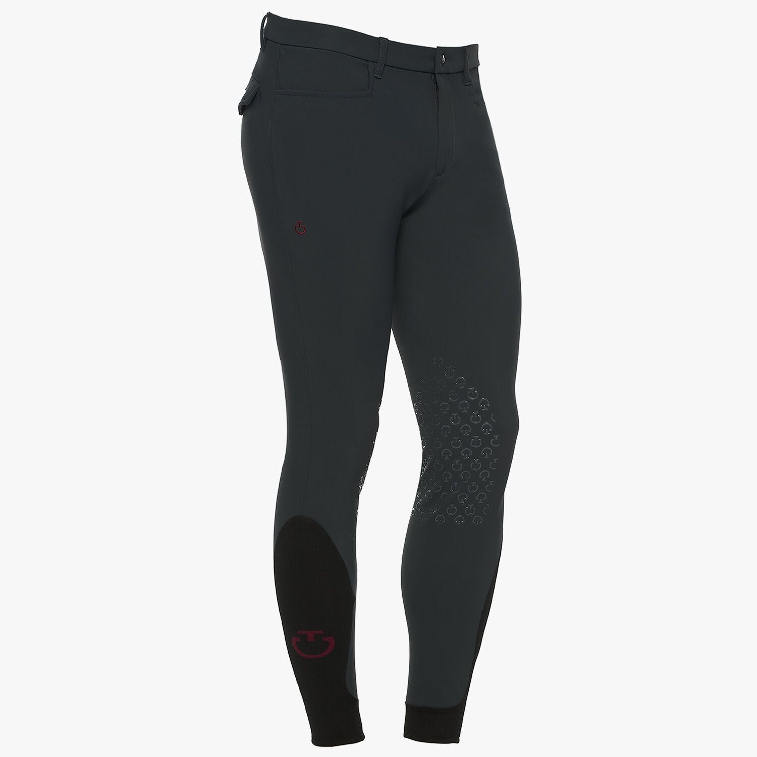 Men's breeches with New Knee Grip in Charcoal Grey